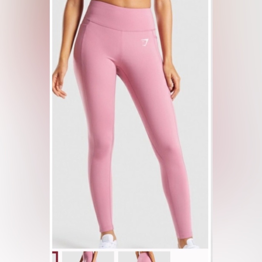 Gymshark dusty pink leggings S/XS